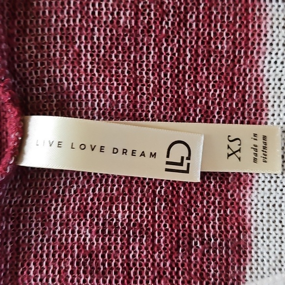 Aeropostale Live Love Dream Tie Dye Cardigan Size XS - Picture 6 of 9